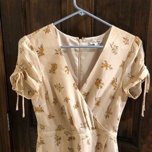 Madewell Faux Wrap Silk Maxi Dress Size 0